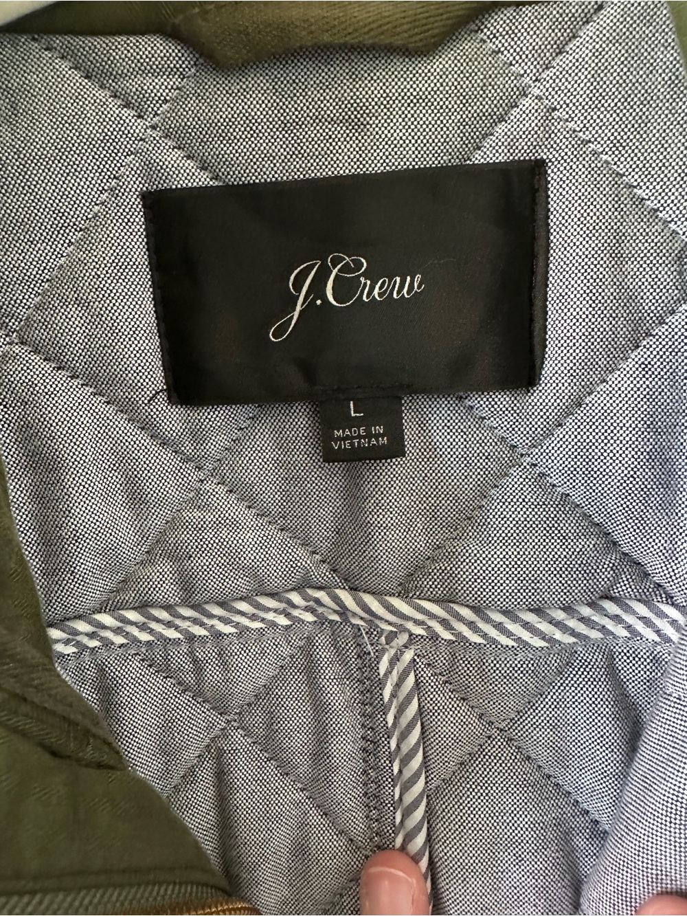 J.Crew Quilted Barn Jacket - Picture 3 of 8